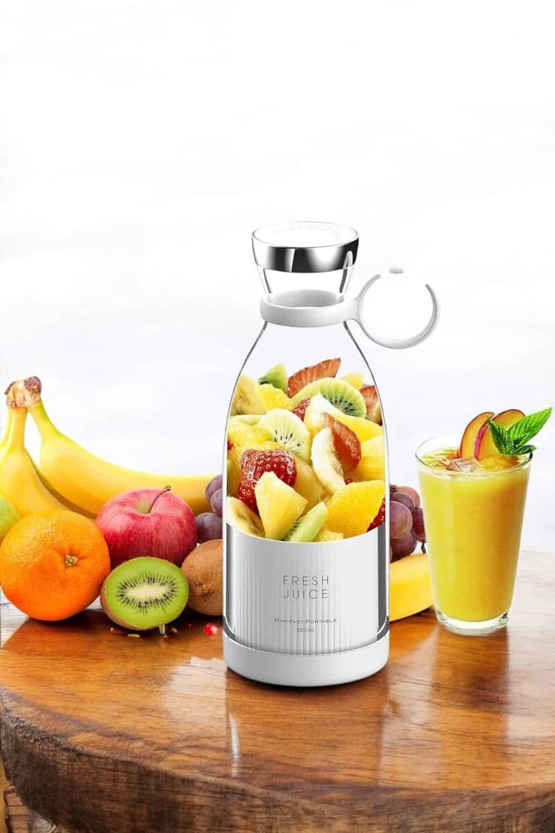 El Blender Bardak Blender Şarjlı Taşınabilir Meyve Sıkcağı Smoothie - Görsel 3