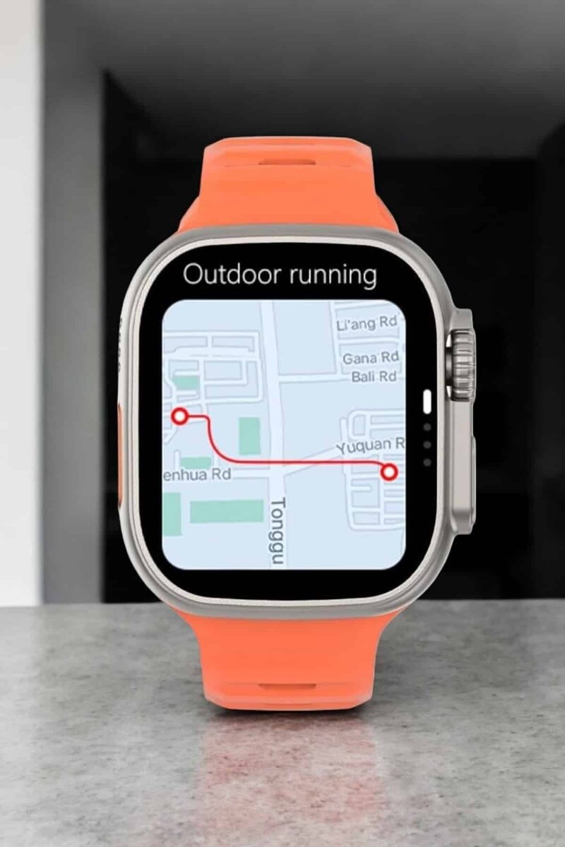 Akıllı Saat GPS Sağlık Ve Uyku Takibi Arama Cevaplayan Bluetooth Bağlantılı - Görsel 4