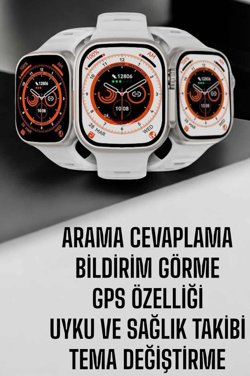 Akıllı Saat Nabız Ölçebilen Yeni Nesil GPS ve Adımsayar Özelliği - Görsel 2