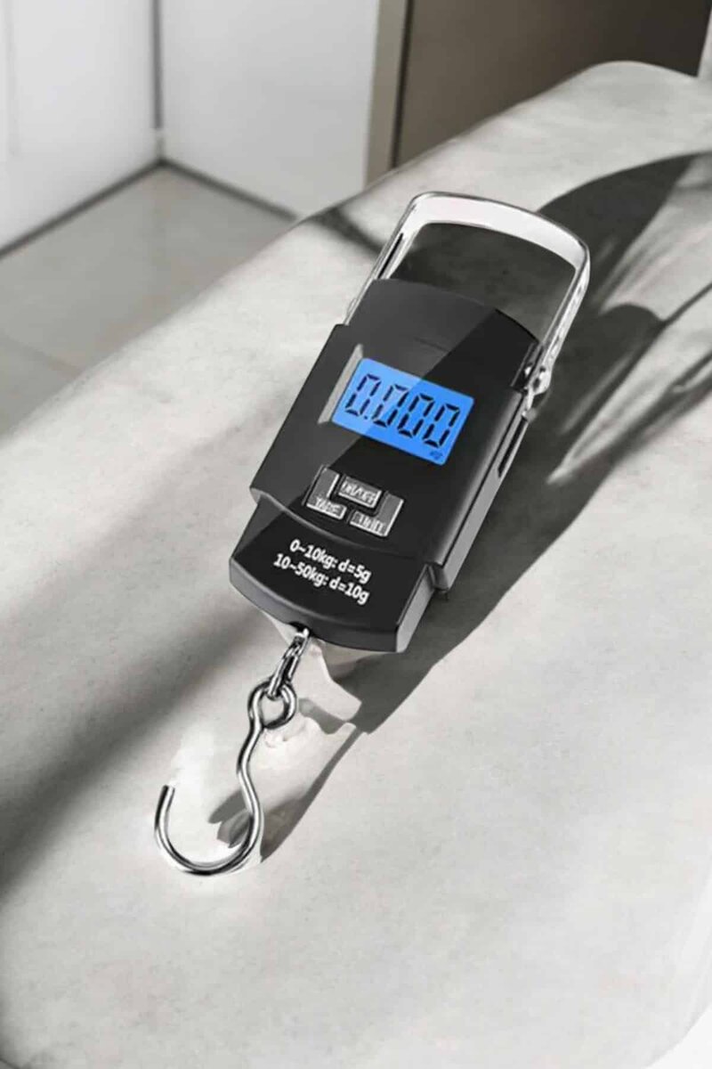 Ağırlık Ölçer 50 Kg El Terazisi El Kantarı Pilli Led Ekran - Görsel 2