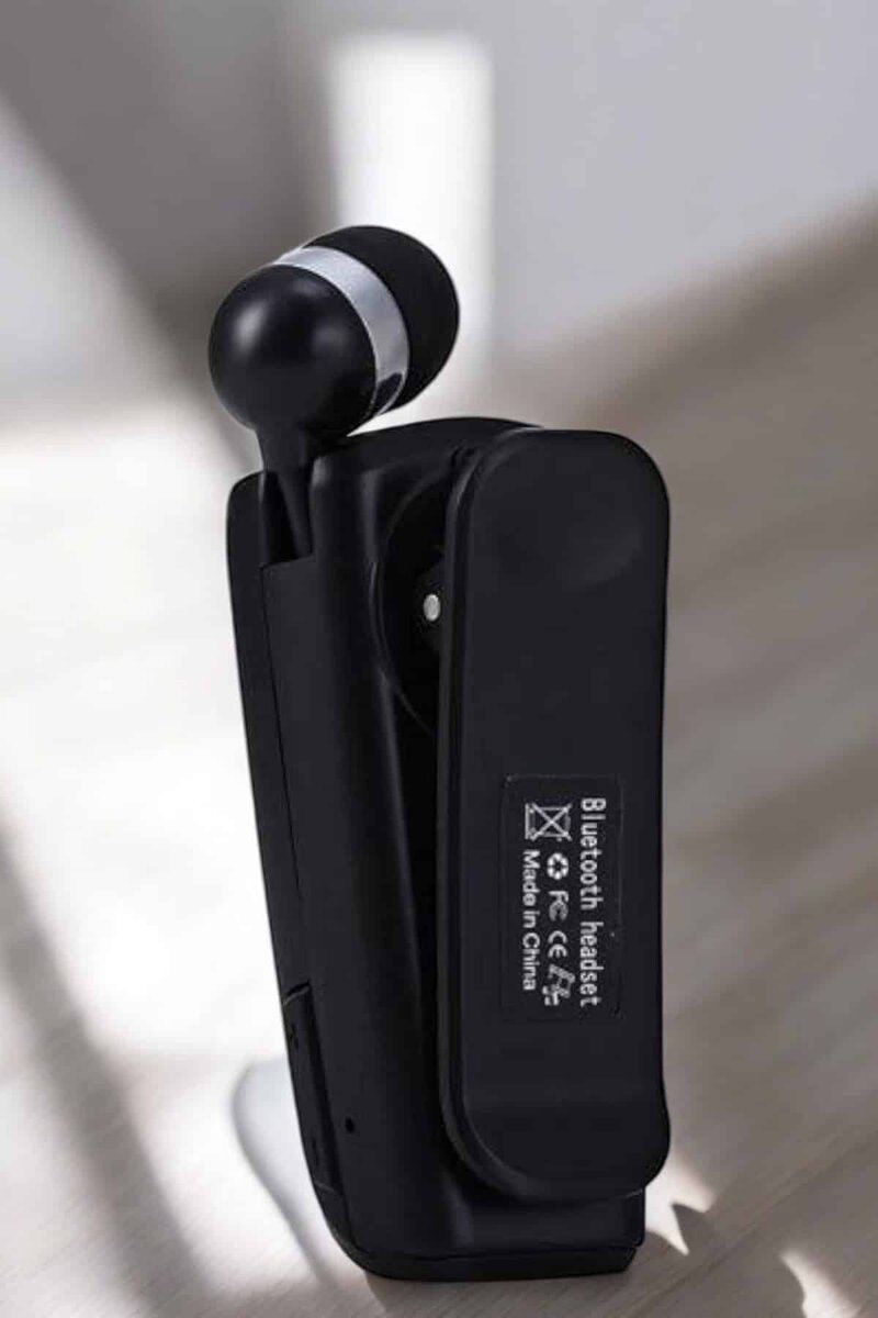 Makaralı Bluetooth Kulaklık Kulak İçi Android iOS Uyumlu Titreşimli - Görsel 3