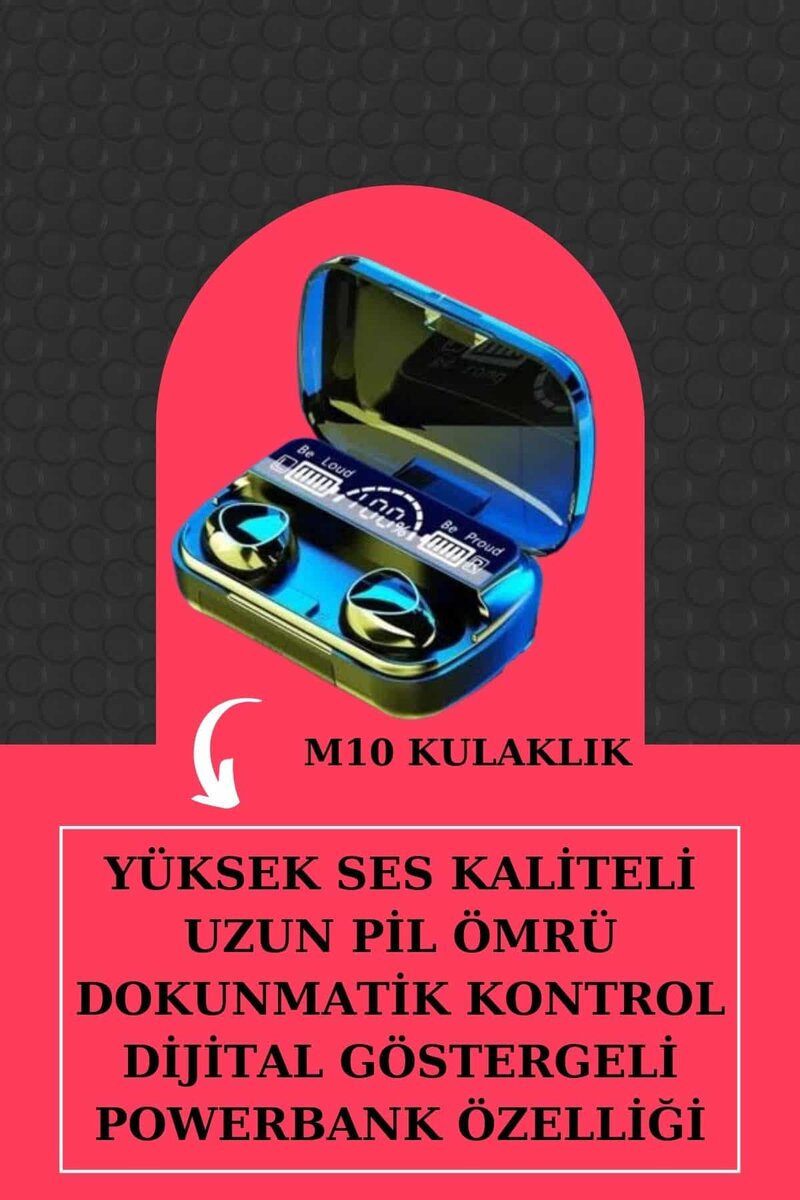 İkili Set Akıllı Saat Ve Bluetooth Kulaklık Kablosuz Uzun Pil Ömrü Spor Modları - Görsel 3