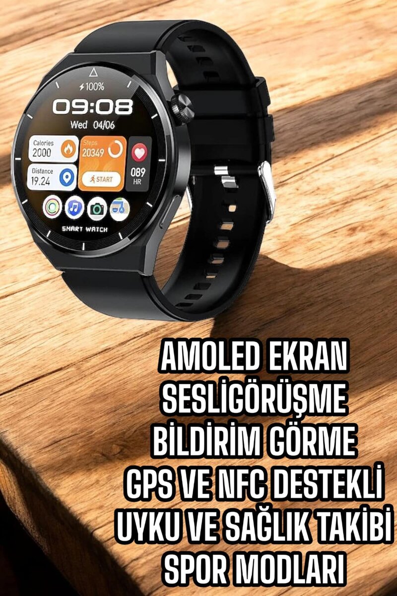 GT8 AKILLI SAAT - Görsel 2