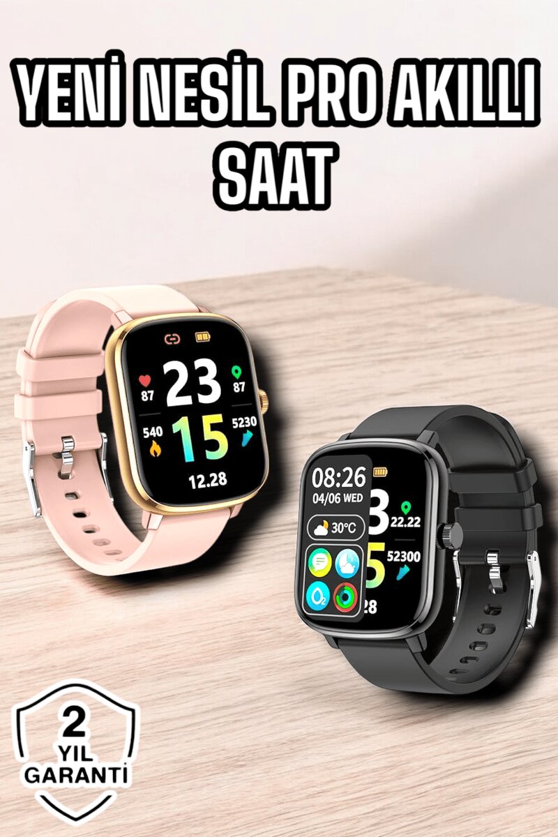 Yeni Nesil Akıllı Saat Arama Bildirimleri Uyku & Kalp Atış Takibi