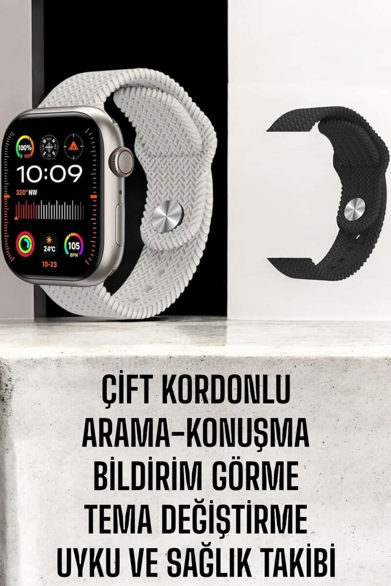 Akıllı Saat Yeni Nesil GPS Özelliği NFC Ve Uyku Takibi - Görsel 2