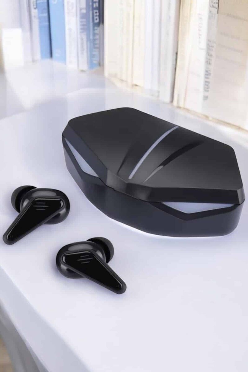 Bluetooth Oyuncu Kulaklığı Led Işıklı Kablosuz ANC Özelliği - Görsel 4