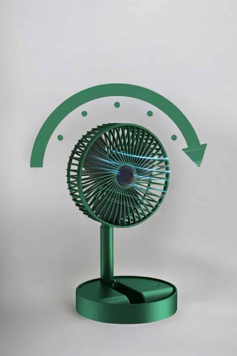Mini Fan Soğutucu Telefon Tutucu Vantilatör - Görsel 5