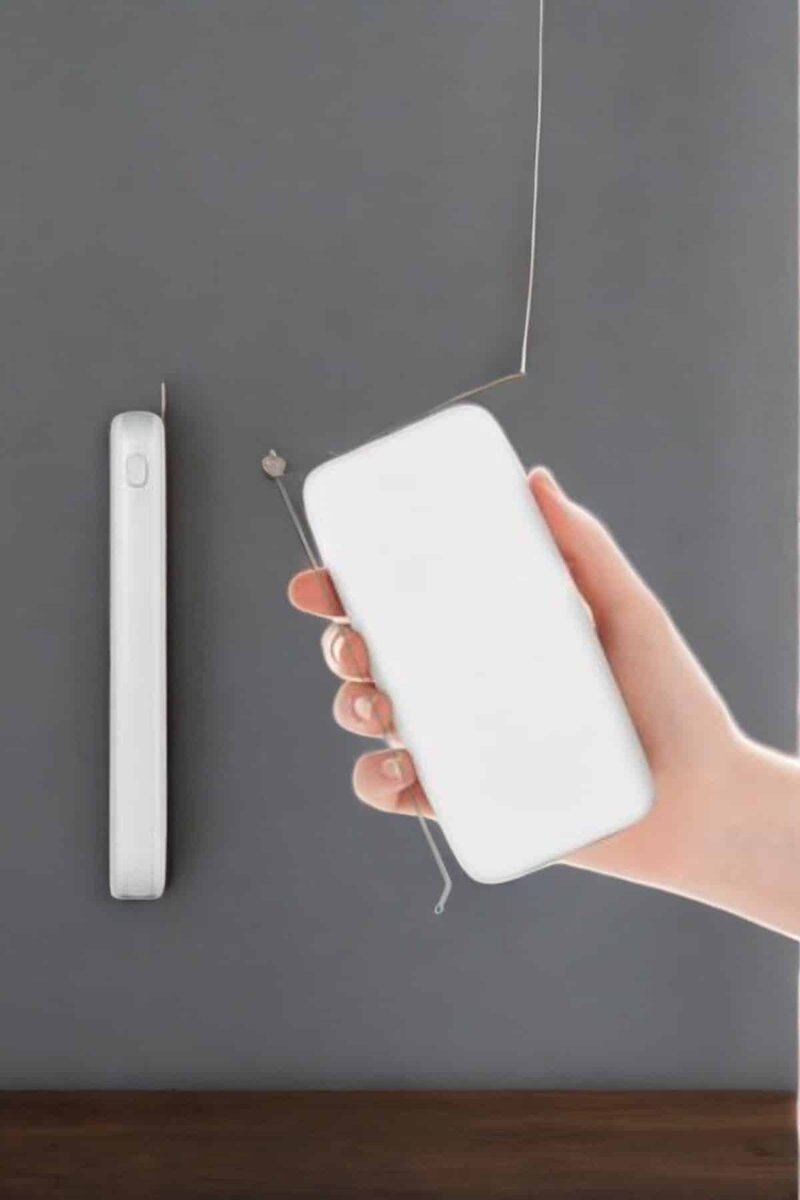 Kablosuz Şarj Aleti Hızlı Şarj Taşınabilir 5000 Mah - Görsel 2