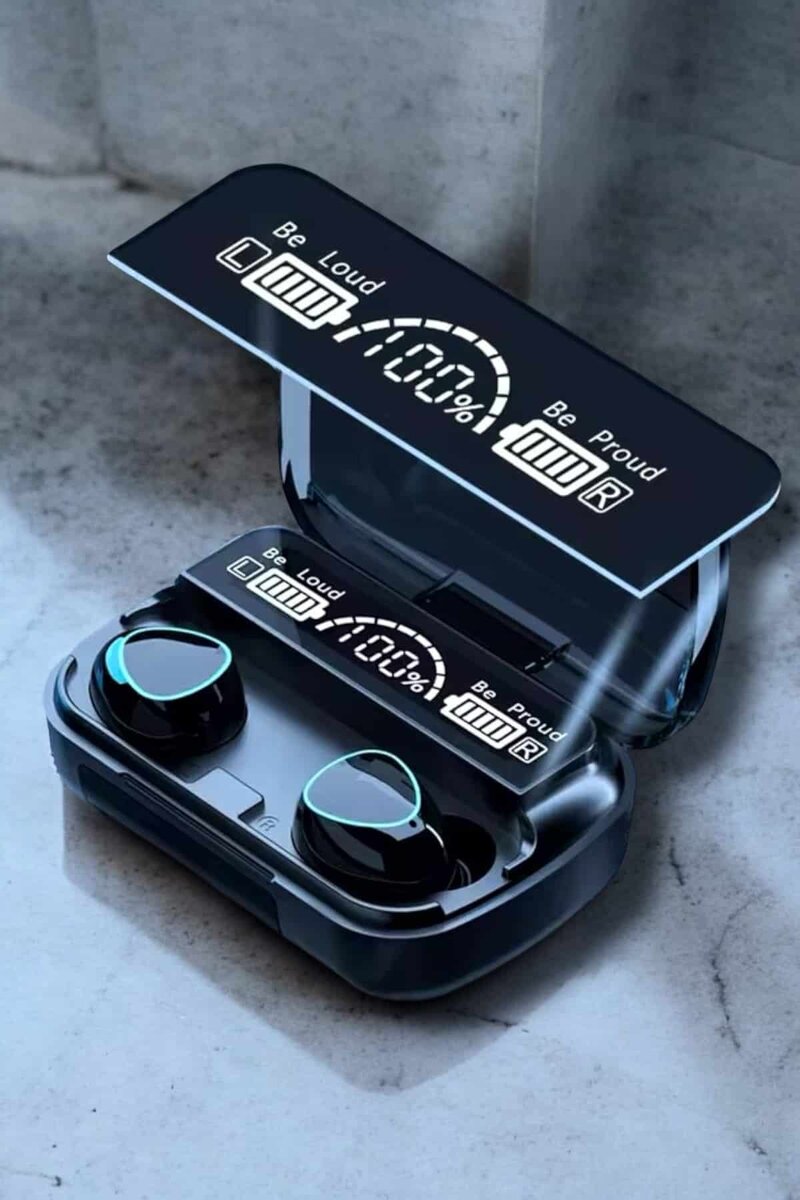 Bluetooth Bağlantılı Suya Dayanıklı Uzun Pil Ömürlü Kablosuz Kulaklık - Görsel 5