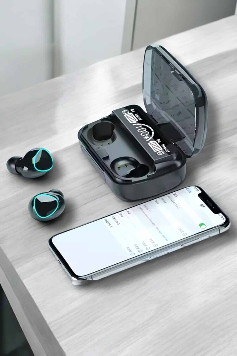 Bluetooth Bağlantılı Suya Dayanıklı Uzun Pil Ömürlü Kablosuz Kulaklık - Görsel 3