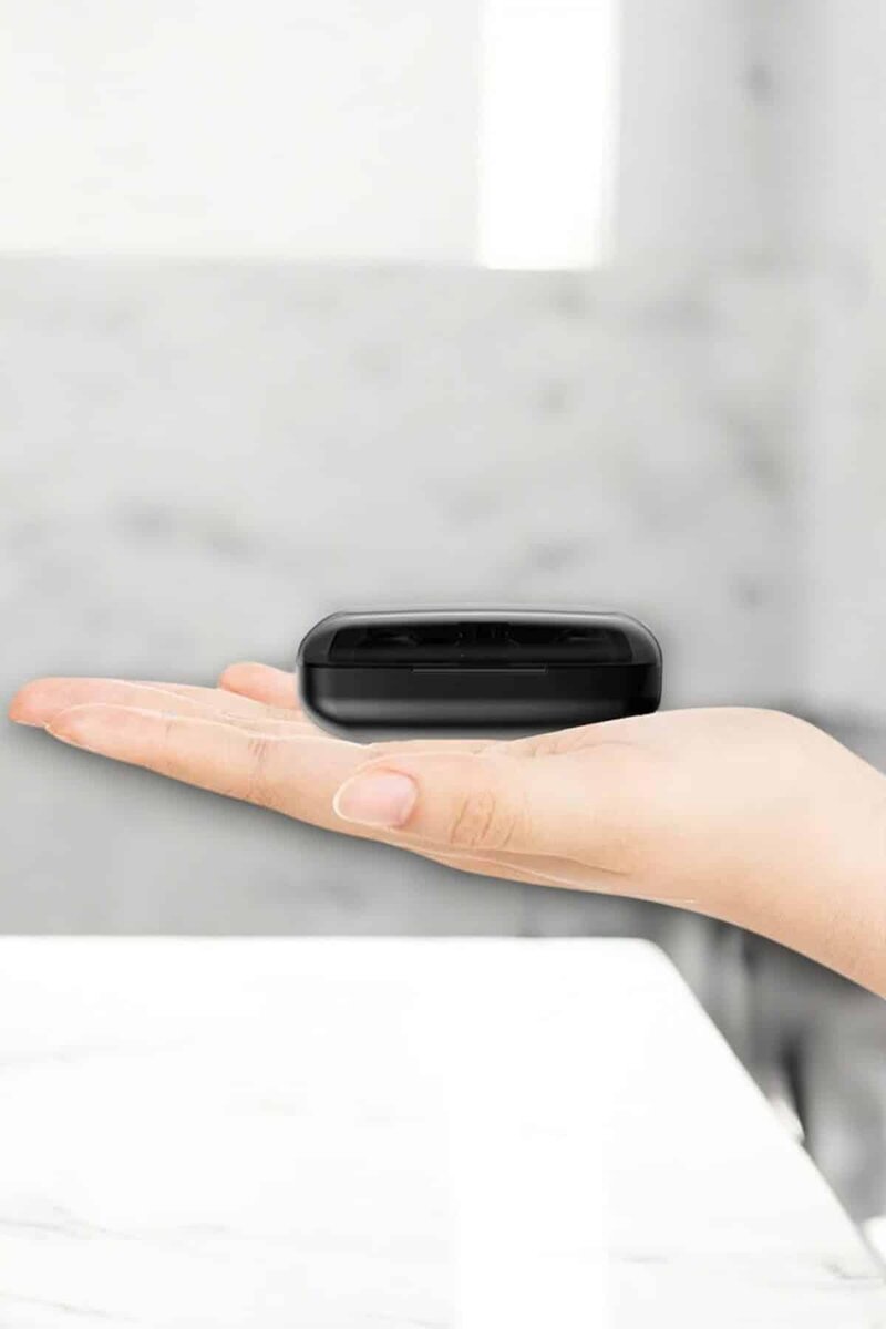 Bluetooth Kulaklık Powerbankli Dijital Göstergeli Dokunmatik Kontrol - Görsel 3