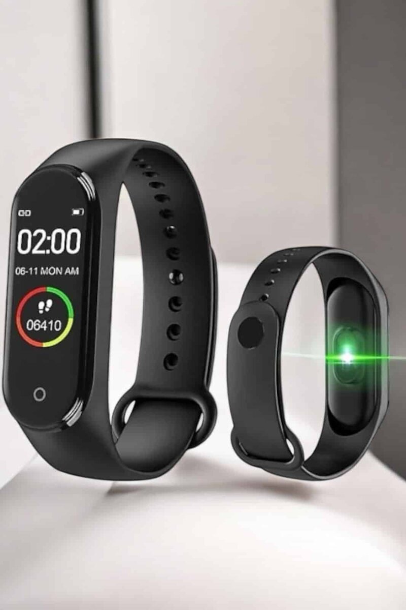 Akıllı Bileklik Fitness ve Sağlık İçin Akıllı Bileklik Adım Sayar Kalp Atışı Uyku İzleme - Görsel 2