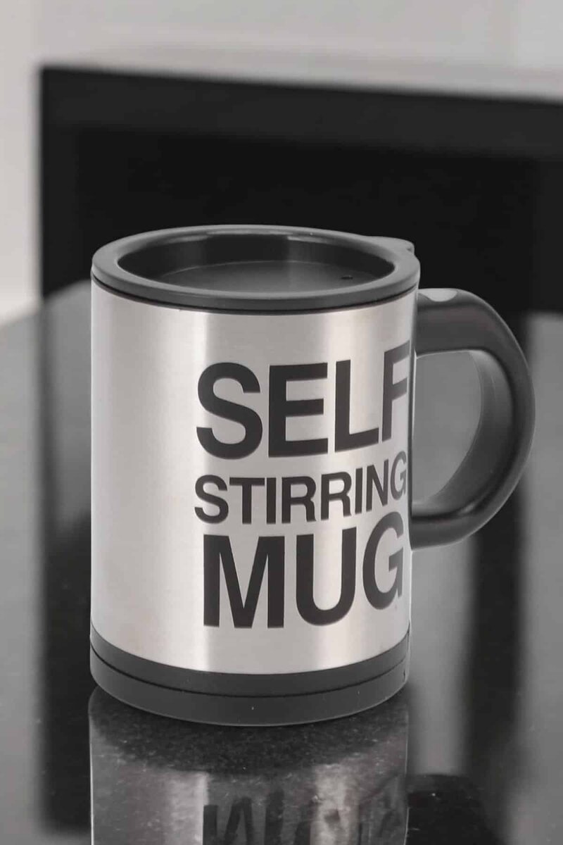Yazılı Mug Kupa Karıştırıcı Özelliği Ve Paslanmaz Çelik - Görsel 4