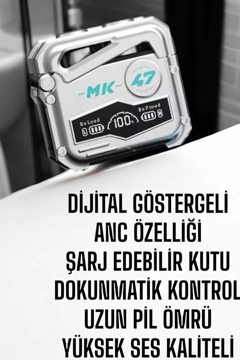 Yeni Nesil Oyuncu Kulaklığı Gürültü Önleyici Yüksek Ses Kaliteli - Görsel 2