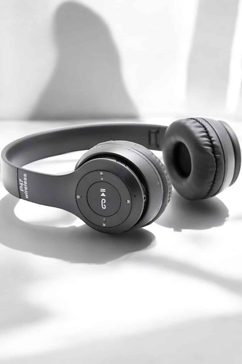 Kulak Üstü TF Kart ve AUX Destekli Ergonomik Bluetooth Kulaklık - Görsel 3