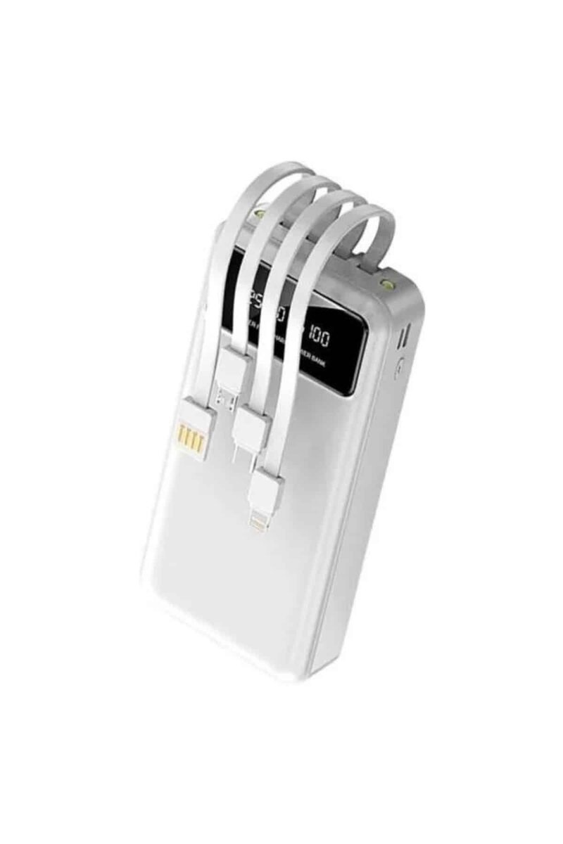 4 Çıkışlı 20.000 MAH Powerbank Taşınabilir Çoklu Giriş - Görsel 4