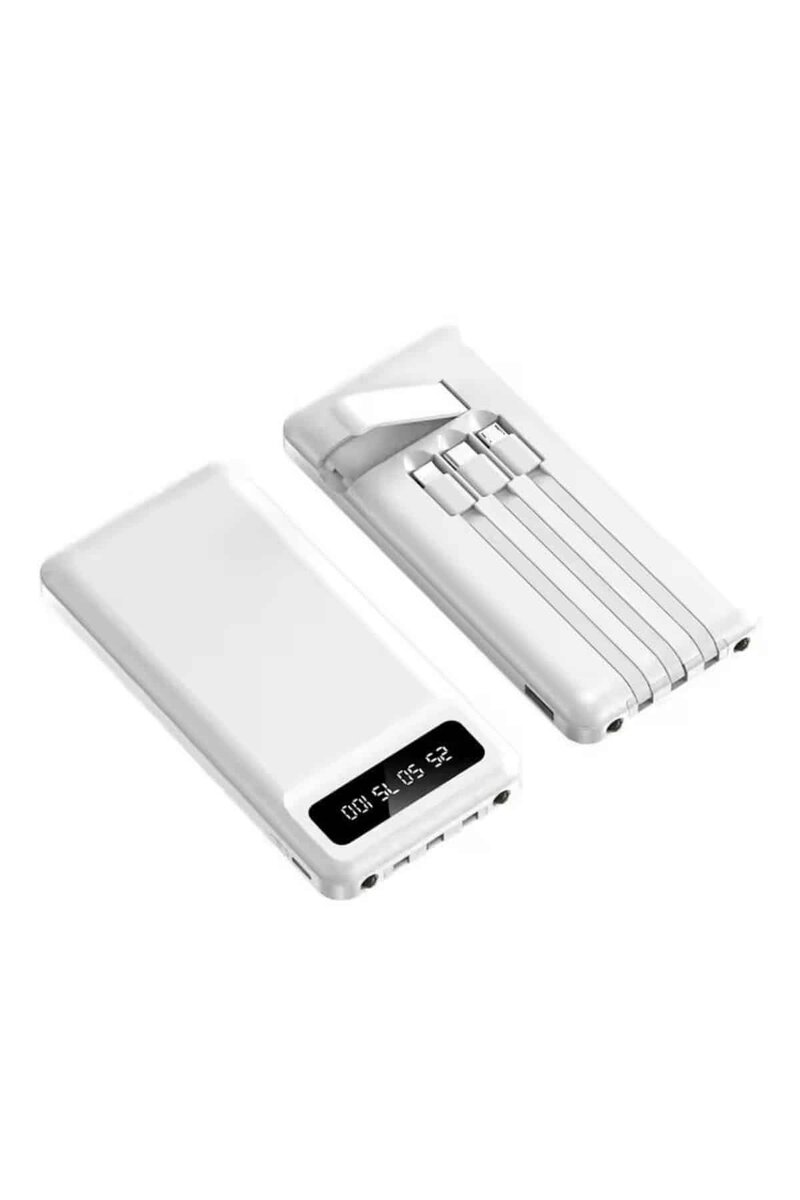 Powerbank Şarj Cihazı 4 Çıkışlı 20.000 MAH Powerbank Kompakt Yüksek Kapasiteli Hızlı Şarj - Görsel 3