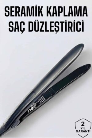 Saç Düzleştirici Led Ekranlı Isı Ayarlı Seramik Kaplama Profesyonel