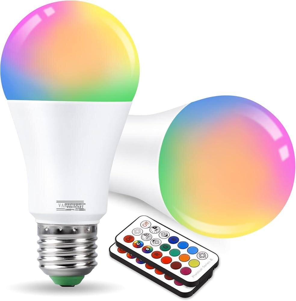 Led Ampul Enerji Dostu RGB Işıklı 100W Led Işık - Görsel 5