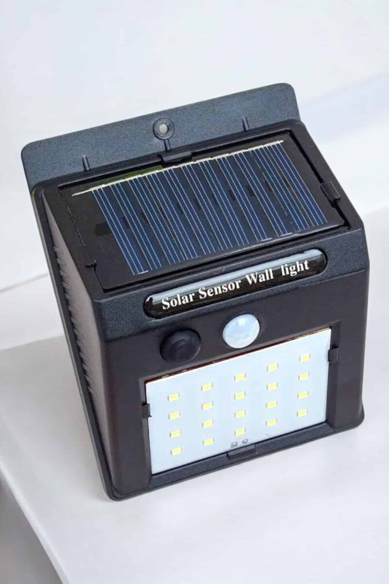 Solar Lamba Giriş Bahçe Yol Avlu Hareket Sensörlü Led Parlak Gece Su Geçirmez - Görsel 5