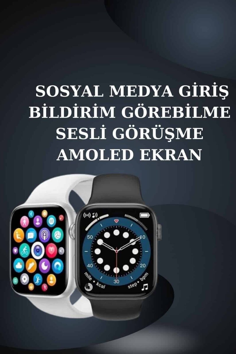 2025 Model Akıllı Saat ve Yeni Nesil Pro Bluetooth Kulaklık TWS Yüksek Ses Kaliteli - Görsel 2