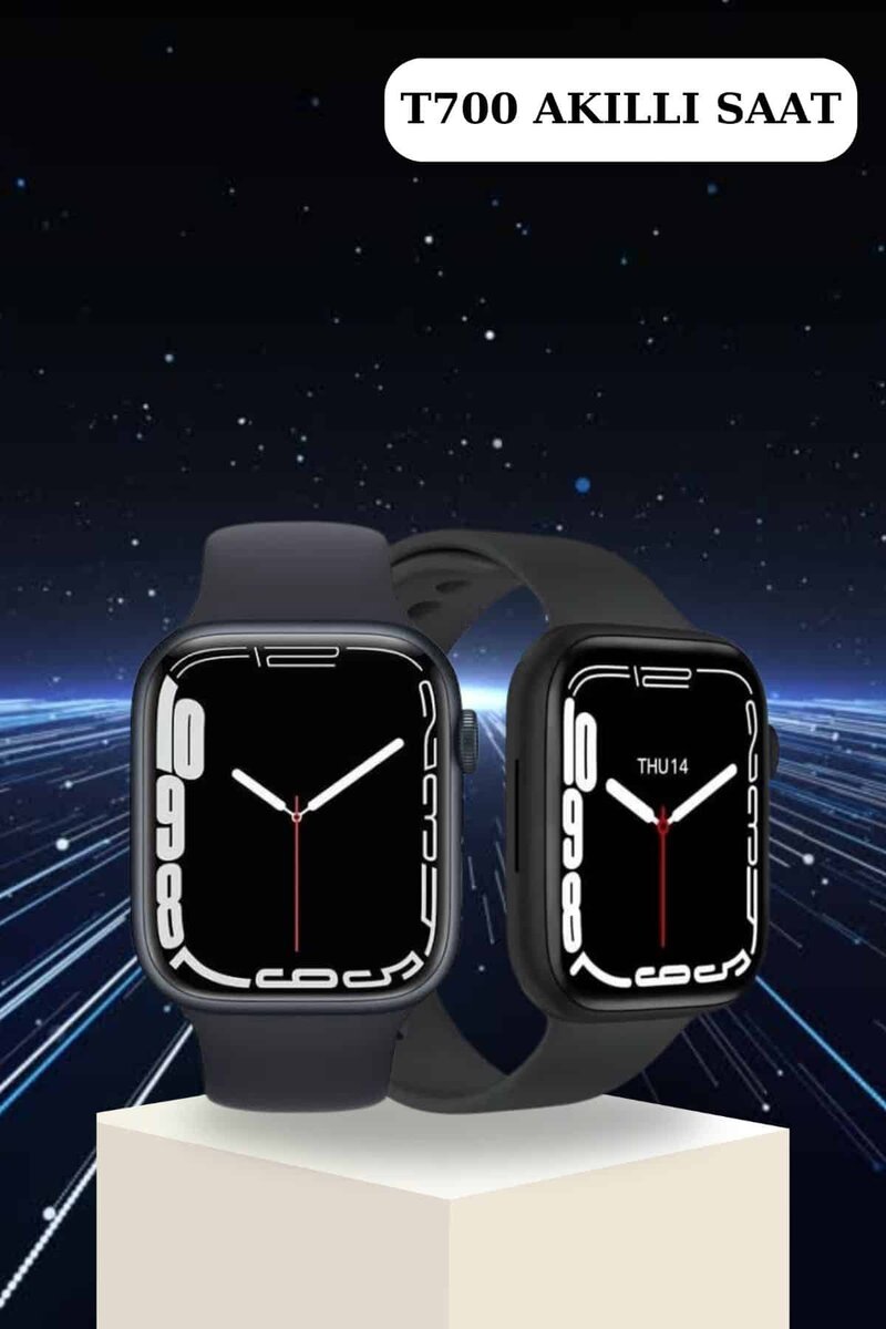 Yeni Nesil Akıllı Saat ve Kablosuz Kulaklık Kampanyası İkili Set Bluetooth Bağlantılı - Görsel 3