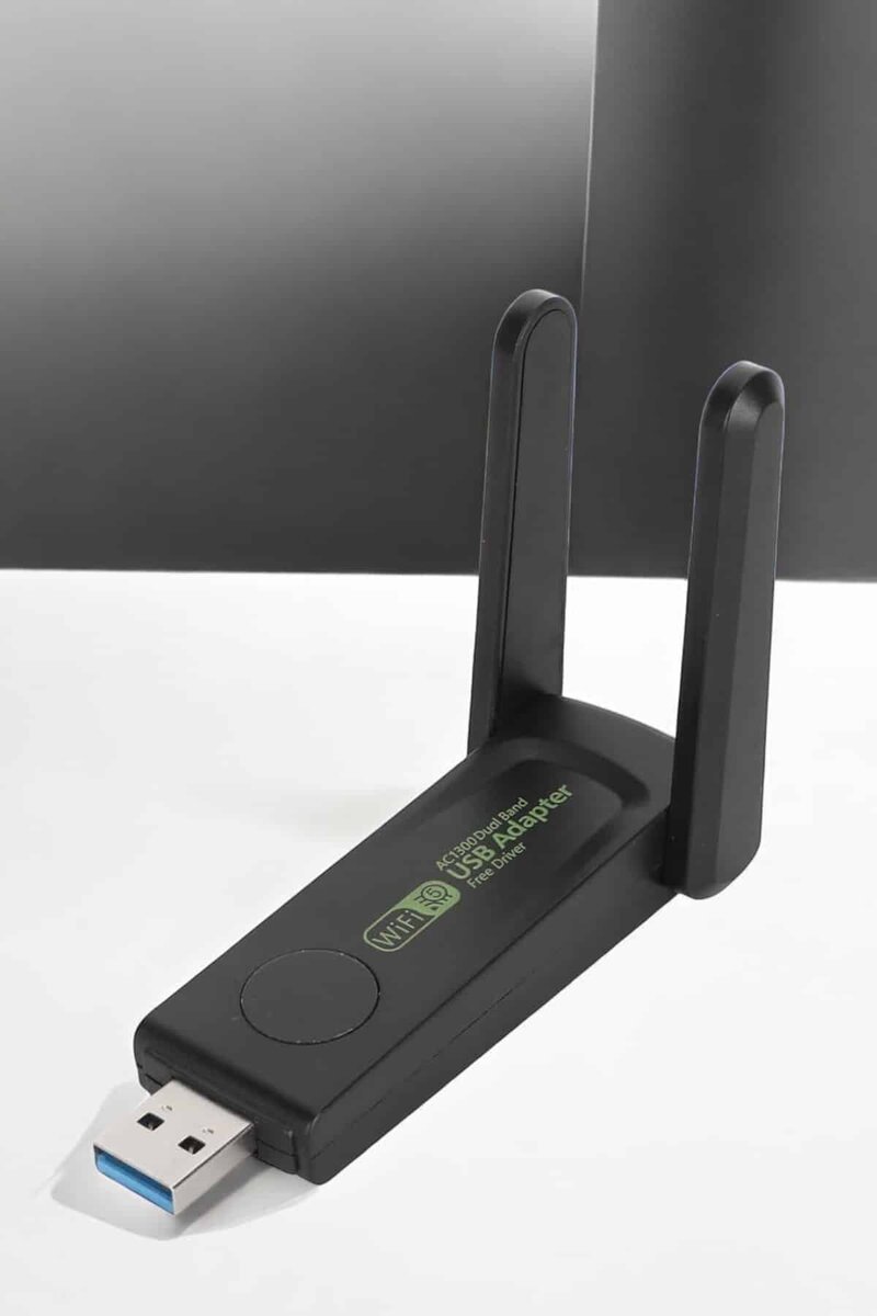 Wifi Alıcı Wifi Adaptörü USB Girişli 3.0 - Görsel 2