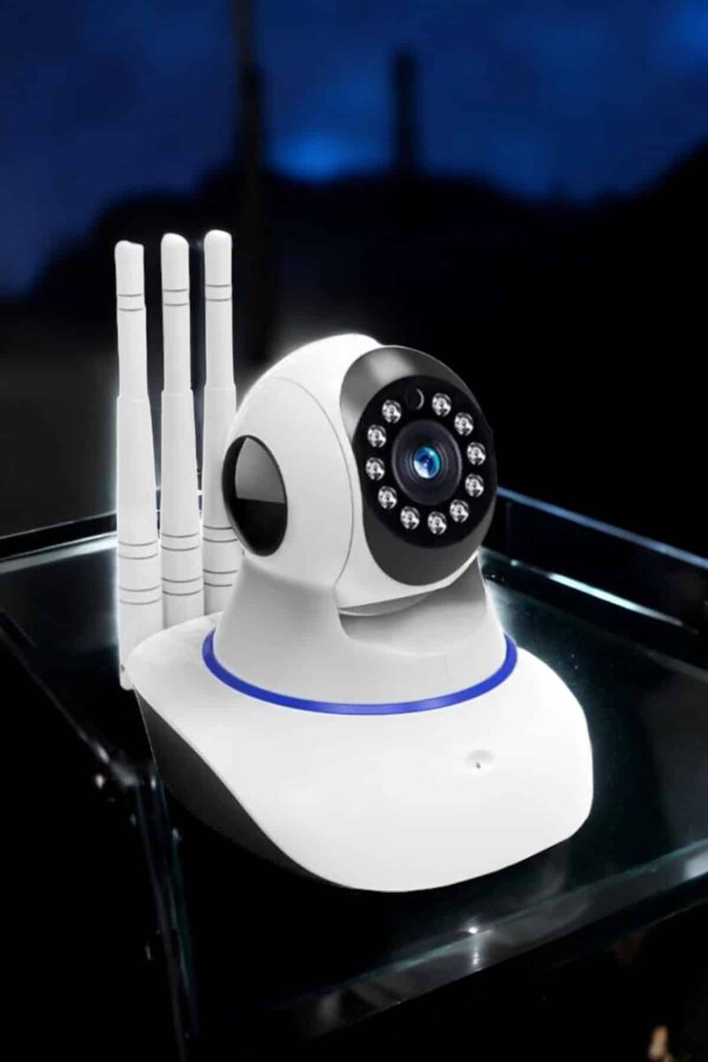 Wifi Kamera Ev Kamerası Gece Görüşlü Kablosuz Bebek Izleme Kamerası - Görsel 5