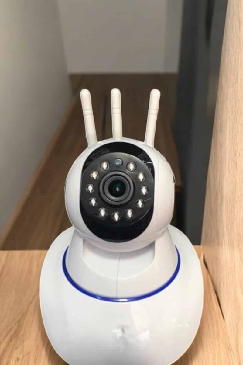 Wifi Kamerası Çift Yönlü Bebek Güvenlik Kamerası Gece Görüşlü - Görsel 3