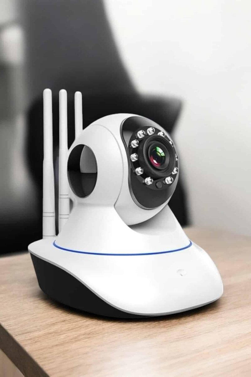Wifi Kamerası Çift Yönlü Bebek Güvenlik Kamerası Gece Görüşlü - Görsel 4
