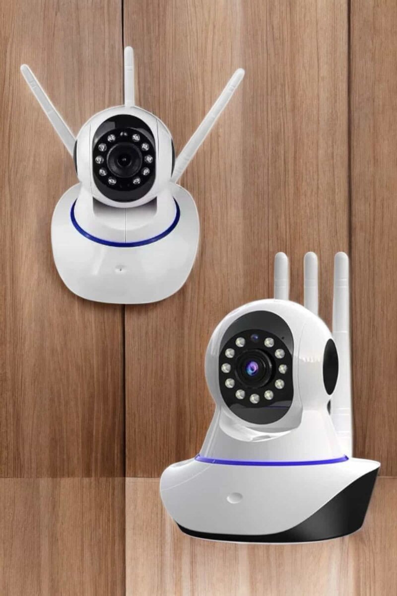 Ev Kamerası Wifi Kamerası Video Kayıt Çift Yönlü Hareket Sensörü Bebek - Görsel 2