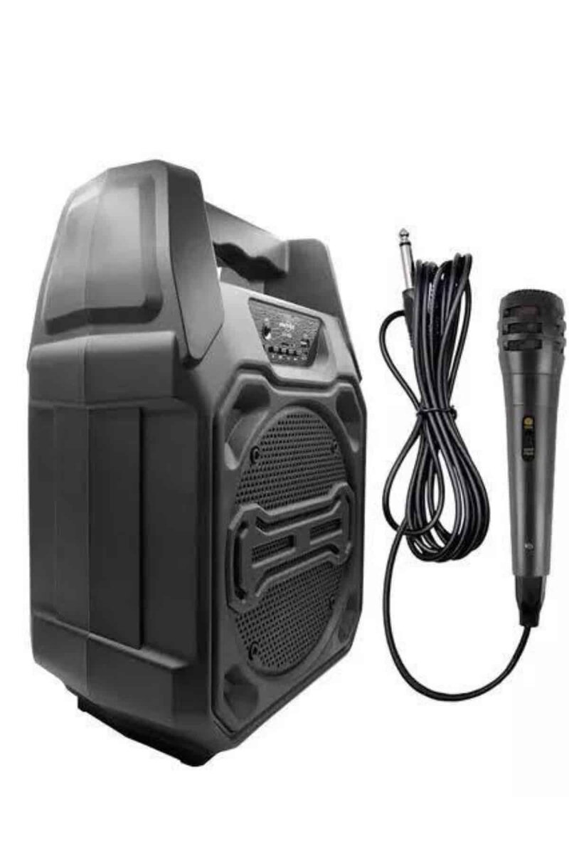 Bluetooth Hoparlör Led Işıklı Taşınabilir Kablosuz Speaker Uzun Pil Ömrü - Görsel 3