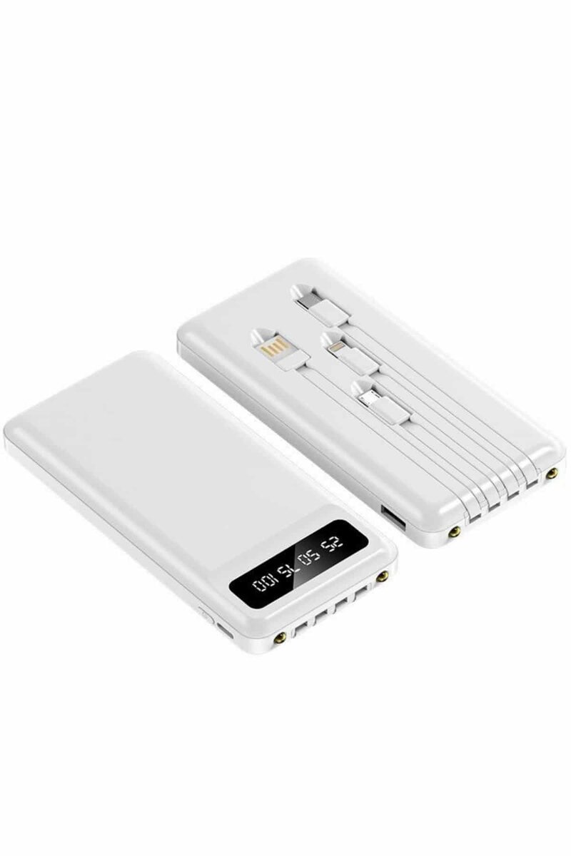 4 Çıkışlı 20.000 Mah Powerbank Uzun Pil Ömürlü Taşınabilir - Görsel 2