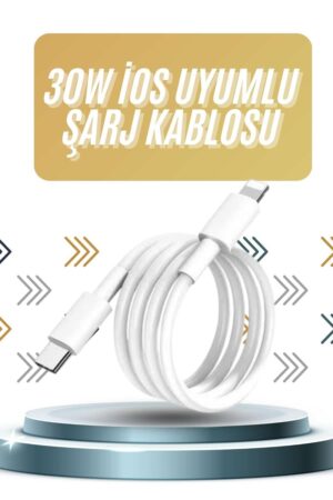 IOS Tüm Serilerle Uyumlu 30W Hızlı Şarj Aleti 11 12 13 14/Pro Max Mini Plus