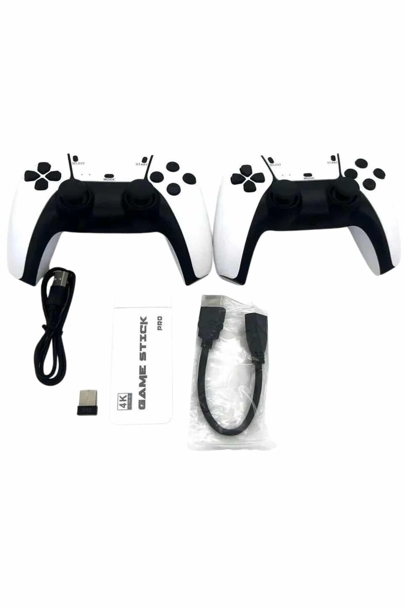 2.4 GHZ Oyun Konsolu Çift Konsol 4K Ultra Hd Game Stick - Görsel 4