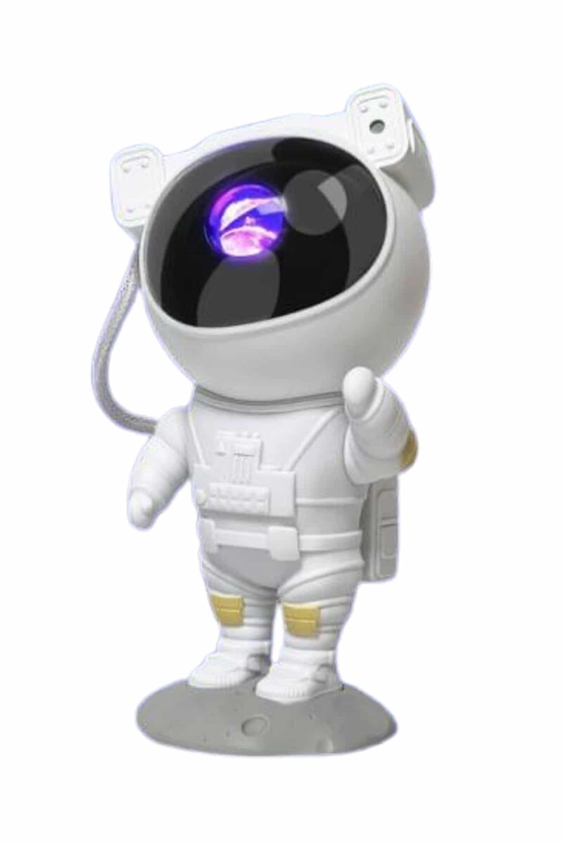 Gece Lambası Astronot Bluetooth Hoparlörlü Galaksi Işık Projektörü - Görsel 5