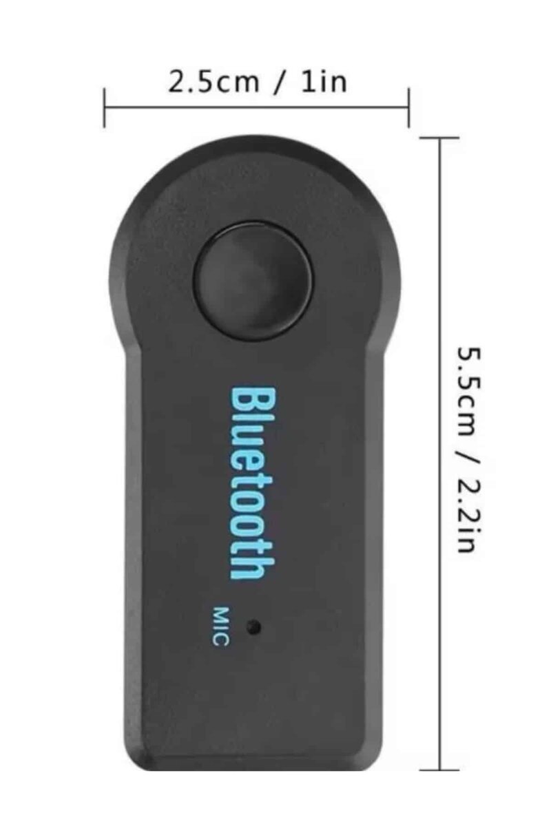 Yeni Nesil Bluetooth Aux Araç Kiti Siyah TV Tablet Telefon Araç Araba - Görsel 3