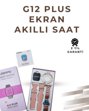 Akıllı Saat GPS Destekli – Kalp Ritmi Ölçer Titreşimli Bildirim Su ve Toz Geçirmez