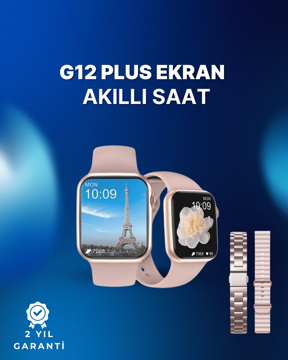 GPS Destekli Akıllı Saat – Nabız Uyku ve Adım Takibi Sesli Görüşme Suya Dayanıklı Tasarım