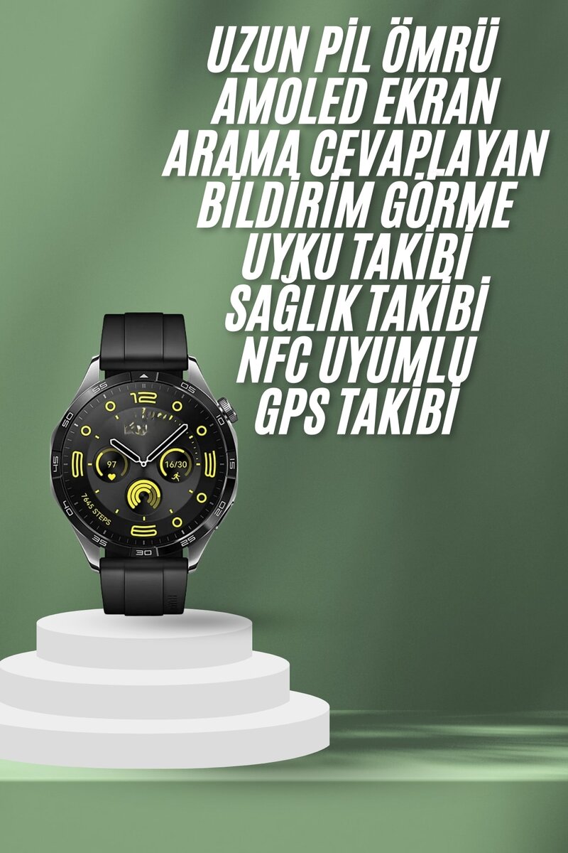 Akıllı Saat 5.0 Bluetooth Bağlantılı Sağlık ve Uyku Takibi Sosyal Medya Girişli - Görsel 2