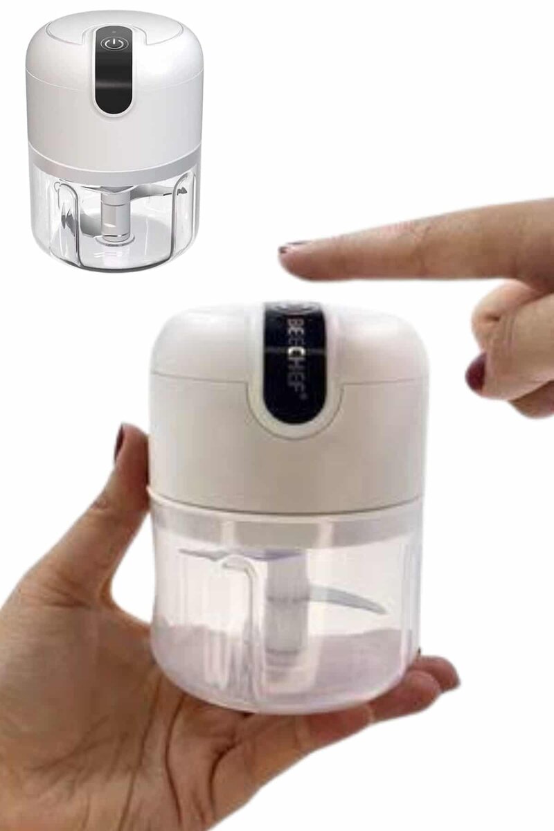 Mini El Rondosu Şarjlı Doğrayıcı Taşınabilir Rondo Blender 250 ML - Görsel 4