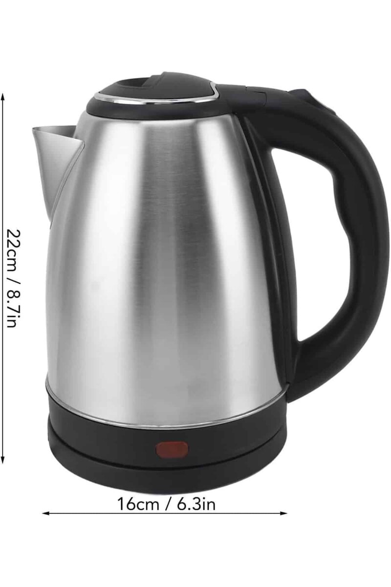 Yeni Nesil Saplı Uzun Ömürlü Paslanmaz Çelik Su Isıtıcı Kettle - Görsel 5