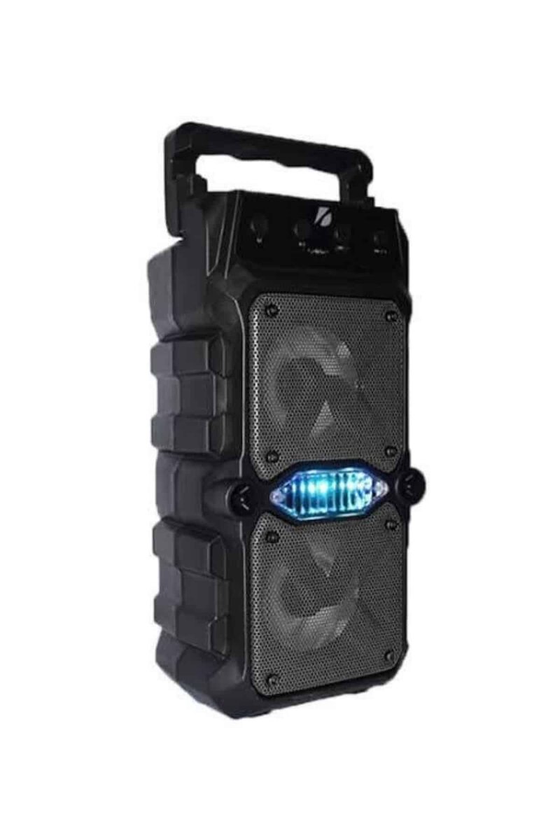 Çift Çıkışlı Güçlü Bataryalı Kablosuz Yüksek Ses Kaliteli Bluetooth Hoparlör - Görsel 2