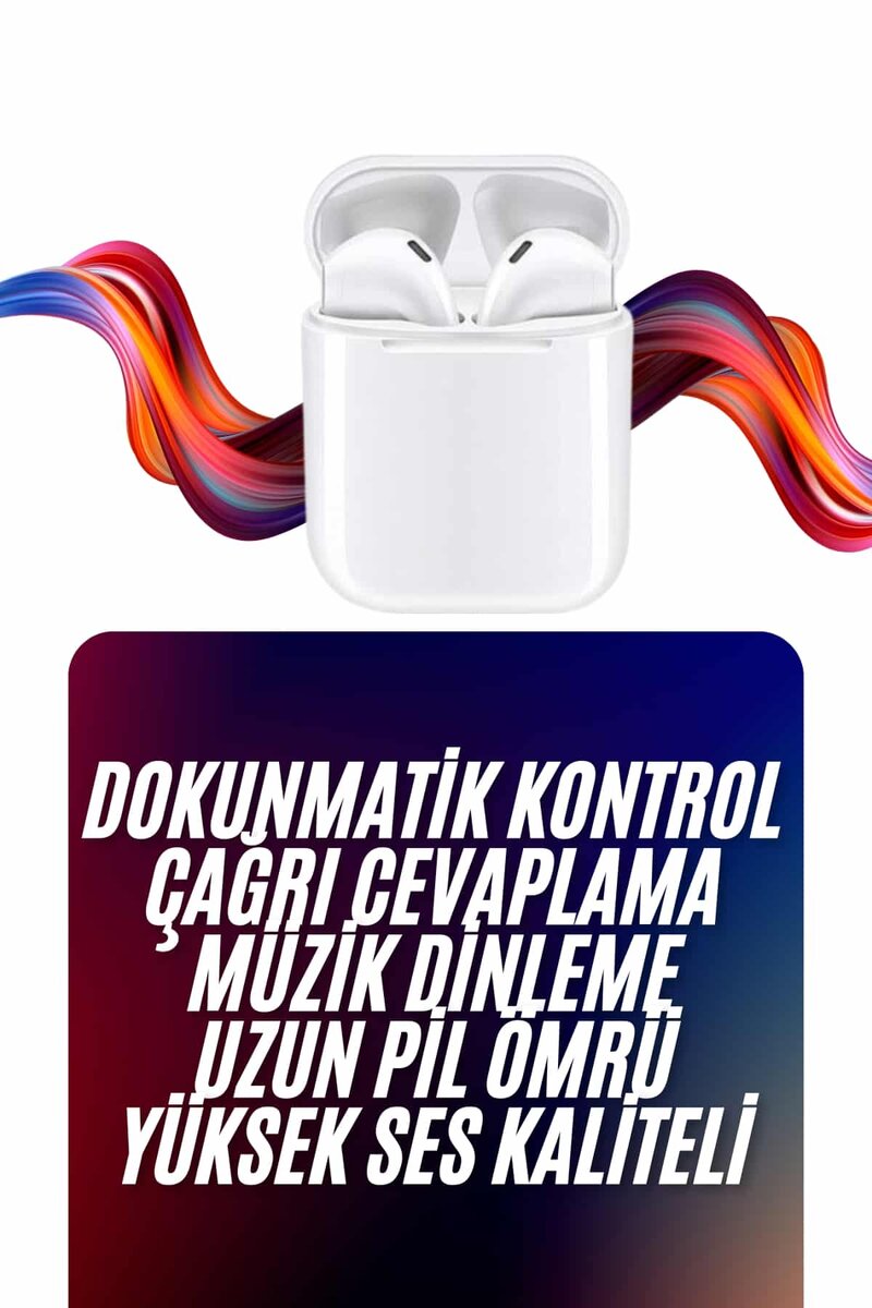 Akıllı Saat Kulaklık Hediyeli Uyku ve Sağlık Takibi Yapabilen Uzun Ömürlü - Görsel 3