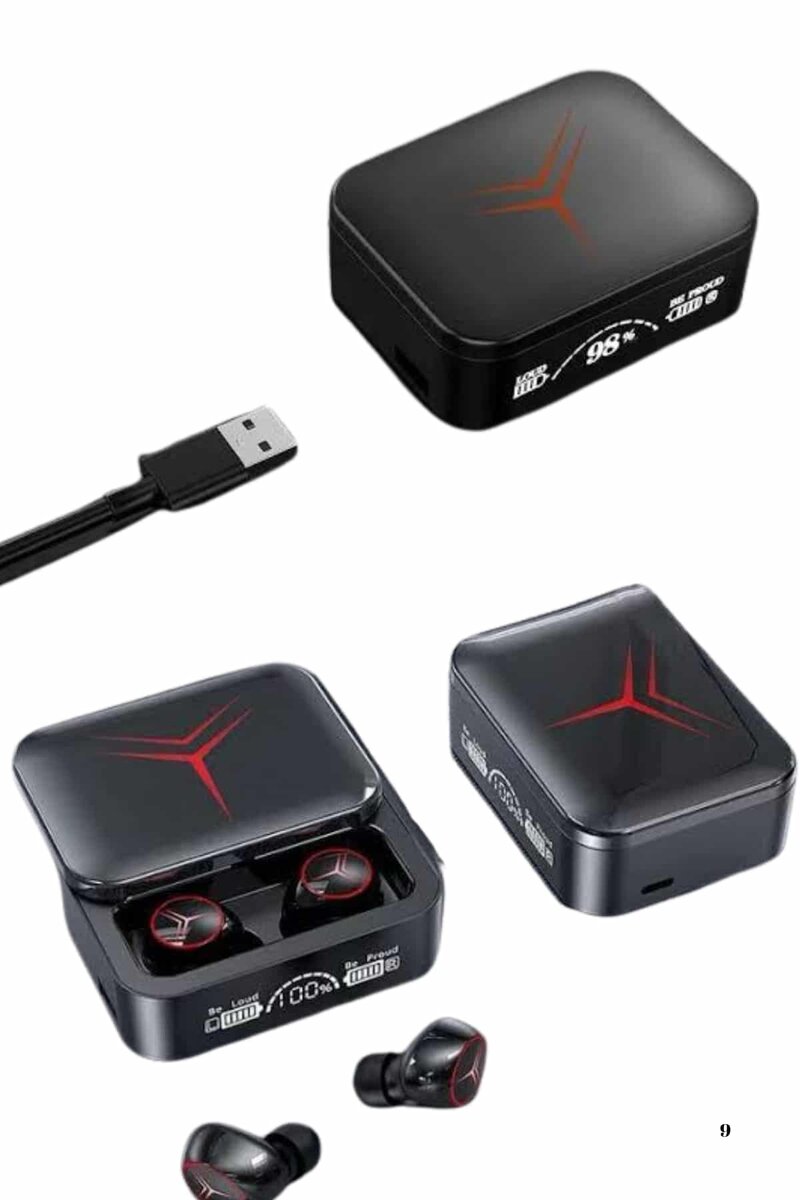Kablosuz Şarj Göstergeli Powerbank Özellikli Bluetooth Kulaklık Çağrı Cevaplayabilen - Görsel 4