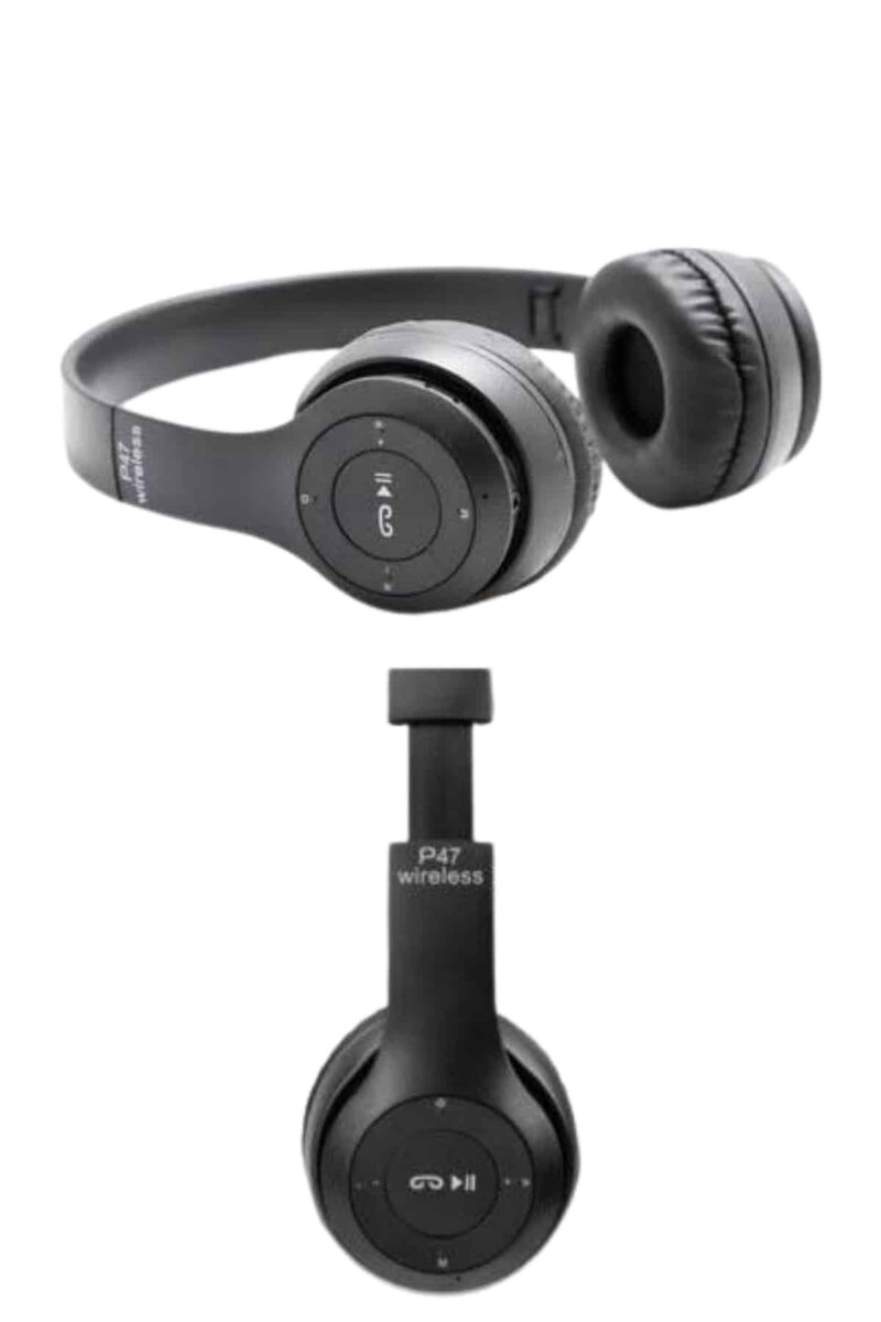 Wireless 5.0 Bluetooth Kablosuz Kulaklık ANC Özellikli Kulak Üstü Ayarlanabilir - Görsel 3