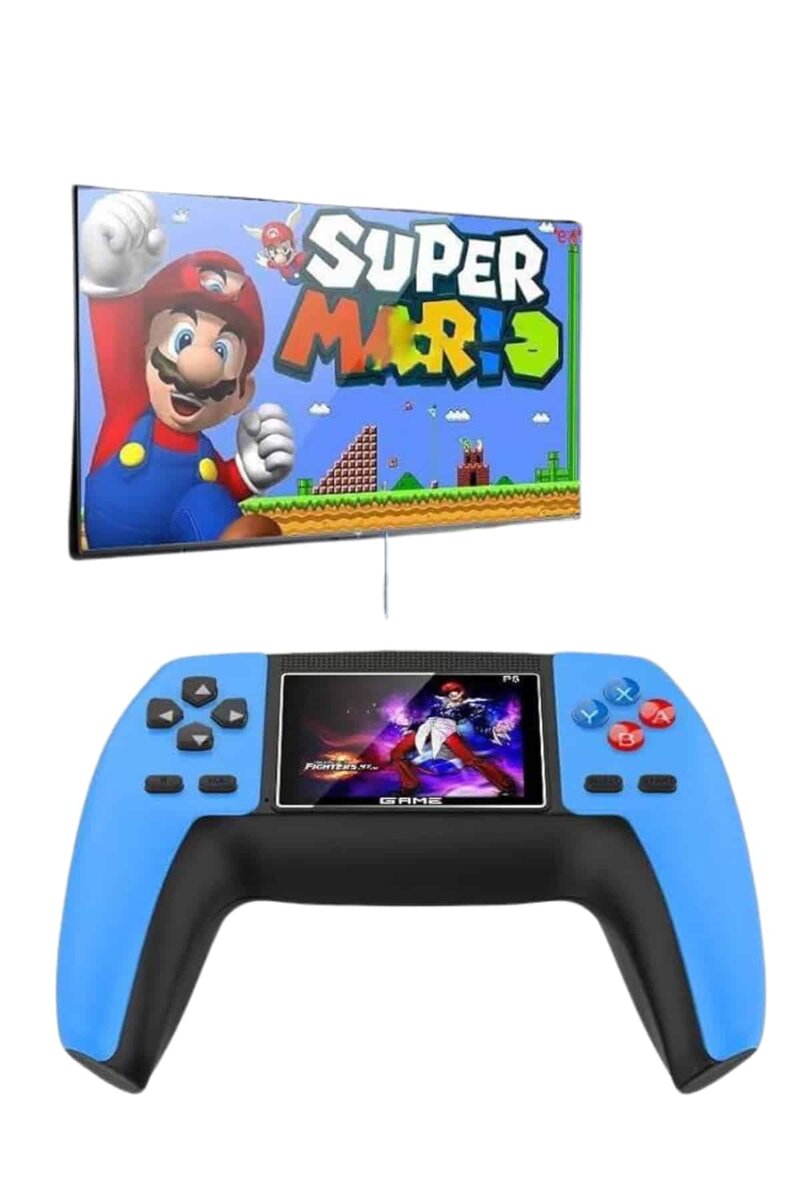 Retro Konsol P5 Uyumlu Taşınabilir 520 Oyunlu Kablosuz Game Stick - Görsel 2