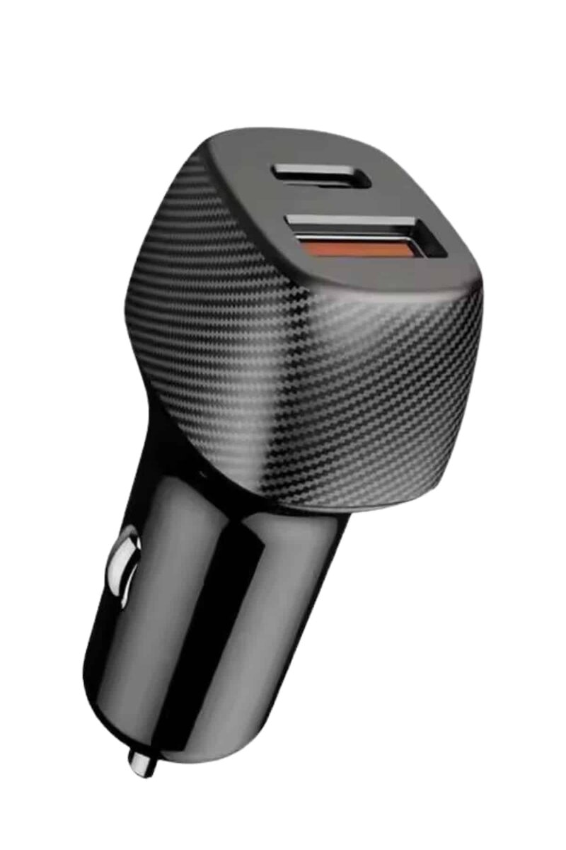 Araç İçi Şarj Cihazı 38W Güç Kapasiteli Type-C Girişli Araba Çakmaklık - Görsel 2