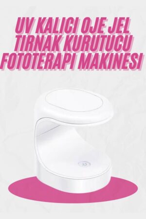 Kalıcı Oje Kurutucu Mini UV Işınlı Taşınabilir Hızlı ve Pratik Oje Kurutucu