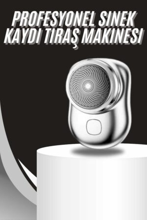 Kablosuz Tıraş Makinesi Günlük Hızlı Taşınabilir Şarjlı Yuvarlak Paslanmaz Çelik